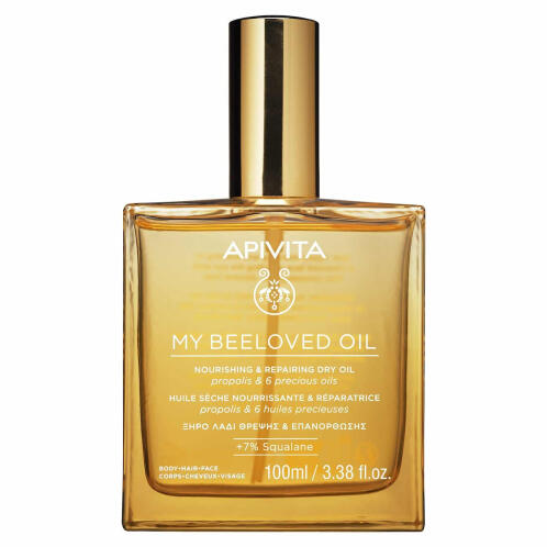 Apivita My Beeloved Oil Βιολογικό Ξηρό Λάδι για Πρόσωπο, Μαλλιά και Σώμα Θρέψης & Επανόρθωσης 100ml