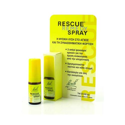 Bach Rescue Remedy Ανθοΐαμα σε Spray για Χαλάρωση 7ml