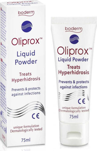 Boderm Oliprox Αποσμητικό σε Πούδρα Χωρίς Αλουμίνιο 75ml