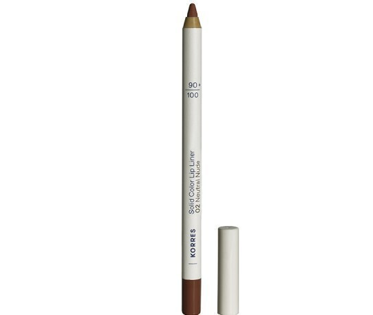 Korres Solid Color Μολύβι Χειλιών 02 Neutral Nude