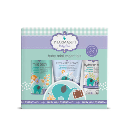 Pharmasept Baby Care Mini Essentials Σετ Περιποίησης Mild Bath