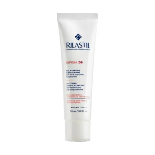 Rilastil Defense DS Soothing Anti Scaling Ενυδατικό Gel Προσώπου με Προβιοτικά 30ml