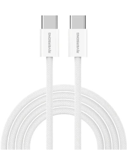 Riversong Cable Type-C to Type-C 60W Lotus 10 1m Light Gray