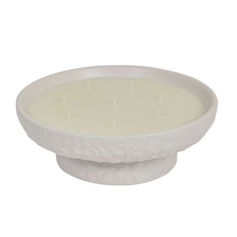 Αtmosphera Αρωματικό Κερί Stony με Διάρκεια 10 ώρες Vanilla 23.5x7.7cm