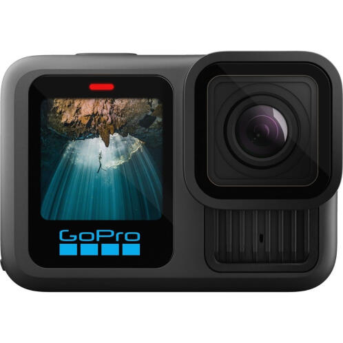 GoPro Hero13 Action Camera 5K Λήψης 360° Υποβρύχια Standard με Οθόνη 2.27" και Wi-Fi Μαύρη