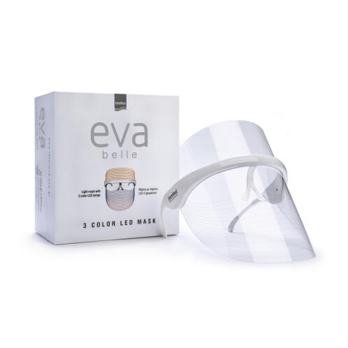 InterMed Eva Belle 3 Color Μάσκα Φωτοθεραπείας Προσώπου LED κατά της Ακμής