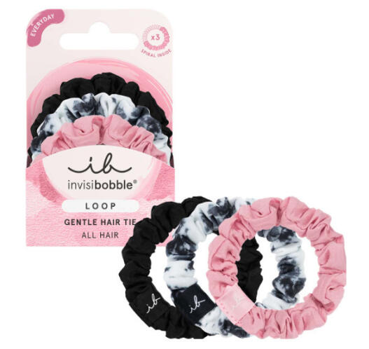 Invisibobble Ib Loop Be Gentle Scrunchie Μαλλιών All Hair Types 3τμχ Πολύχρωμο
