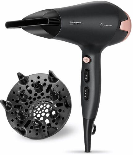 MPM Ionic Πιστολάκι Μαλλιών Turbo με Φυσούνα 2500W