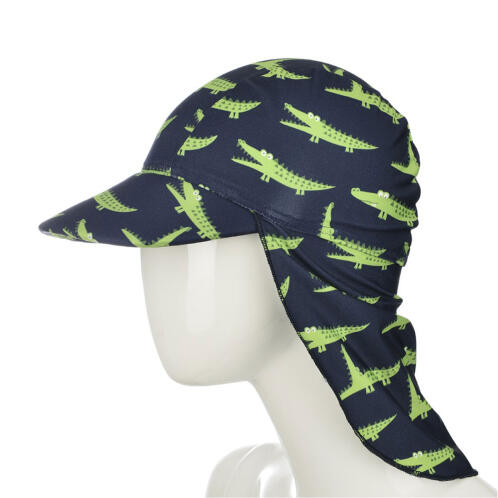 Slipstop Παιδικό Καπέλο Υφασμάτινο Αντηλιακό Crocodile Μπλε