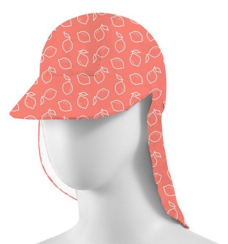 Slipstop Παιδικό Καπέλο Υφασμάτινο Αντηλιακό Πορτοκαλί