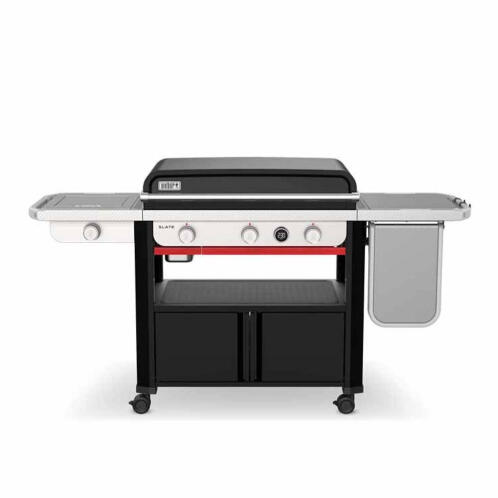 Weber® Slate GPSB Premium Griddle Ψησταριά Υγραερίου με Πλευρικό Καυστήρα 76 cm