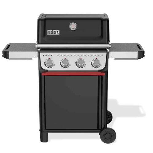 Weber E-415 Spirit Ψησταριά Υγραερίου Μαντεμένιας Σχάρας 61x45εκ. με 4 Εστίες 8.21kW
