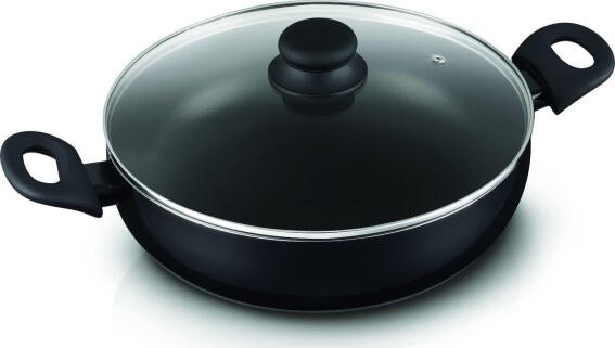 Cook-Shop Πλακερό Αντικολλητικό 28cm 4,2L Μαύρο