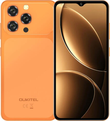 OUKITEL smartphone C17 6.52" 4/64GB 5000mAh πορτοκαλί