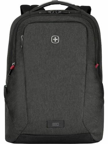 P/C WENGER, MX ECO PROFESSIONAL, 16" LAPTOP BACKPACK WITH 10" TABLETPOCKET, CHARCOAL