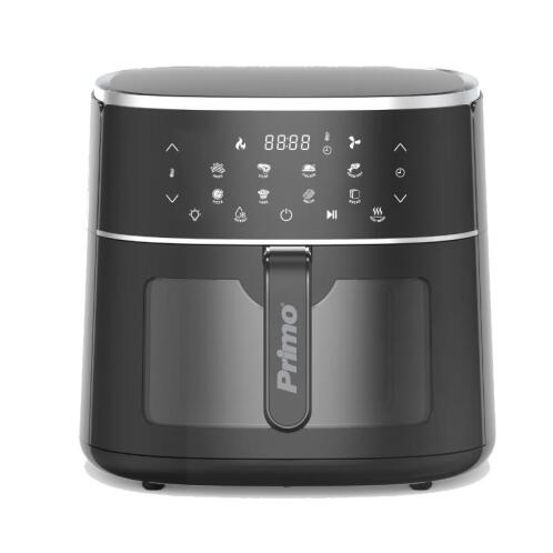 Primo Air Fryer 8lt Digital Window XL PRAF-40459 Μαύρο