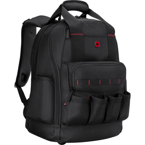 P/C WENGER,  TOOL BACKPACK ADVANCED 16" LAPTOP BACKPACK, BLACK