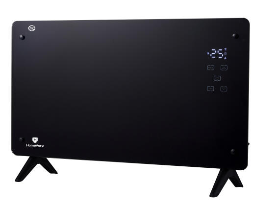 HomeVero HV-GPH2000 Θερμοπομπός Δαπέδου 2000W Μαύρος