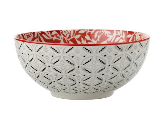Maxwell & Williams Μπολ Boho Damask 18cm Κόκκινο