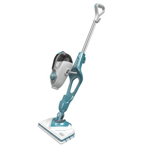 BLACK+DECKER 1600W 2σε1 Ατμοκαθαριστής με γωνιακή κεφαλή Delta, γάντι SteaMitt™ και 12 αξεσουάρ