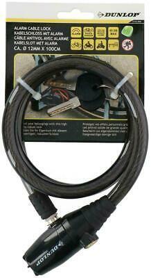 Dunlop Cable Lock & Alarm 12x100cm ST