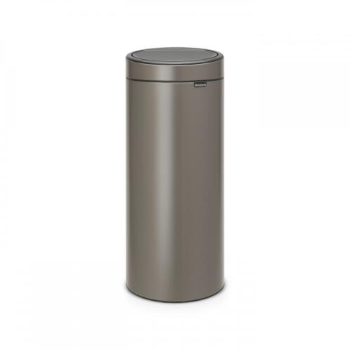 Brabantia Δοχείο Touch Bin 30 lt. Platinum Σειρά New Icon