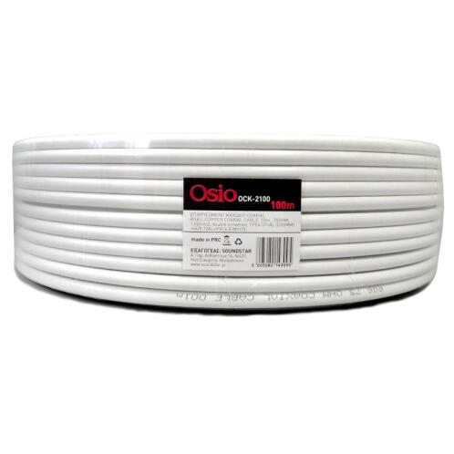 Osio OCK-2100 Ομοαξονικό καλώδιο κεραίας 100M 75Ω