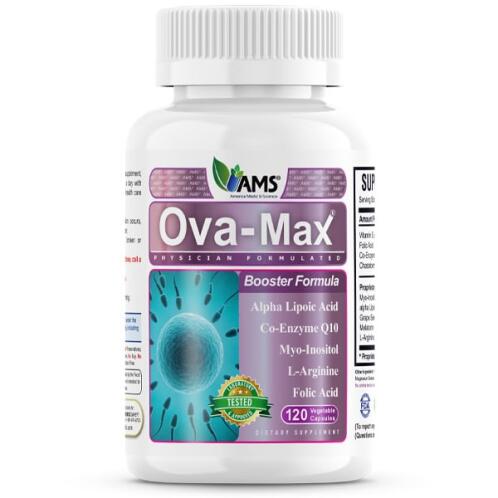 AMS Ova-Max 120 φυτικές κάψουλες