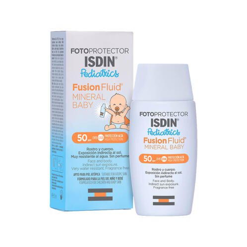 ISDIN Fotoprotector Pediatrics Fusion Fluid Mineral Baby SPF50 50ml