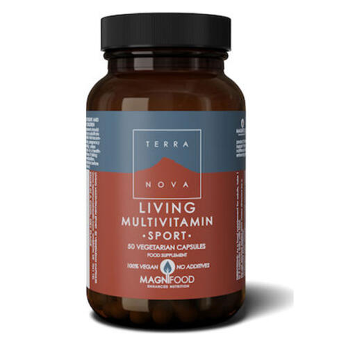 TerraNova Living Multivitamin Sport Βιταμίνη 735mg 50 φυτικές κάψουλες