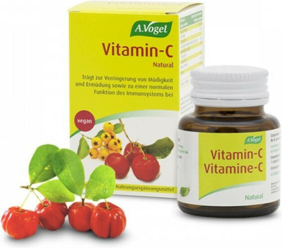 A.Vogel Vitamin-C Natural Βιταμίνη για Ενέργεια & Ανοσοποιητικό 100mg 40 ταμπλέτες