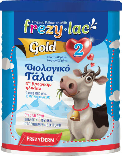 Frezyderm Γάλα σε Σκόνη Frezylac Gold 2 6m+ 400gr