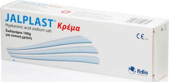 Jalplast Hyaluronic Acid Sodium Salt Κρέμα για Επούλωση & Εγκαύματα 100gr