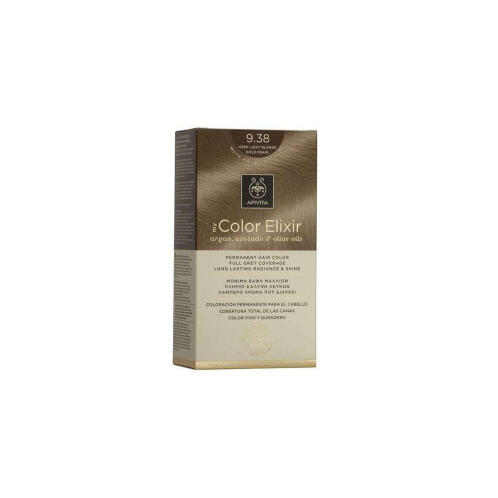 Apivita My Color Elixir Μόνιμη Βαφή Μαλλιών No. 9.38 Ξανθό Πολύ Ανοιχτό Μελί Περλέ 50ml + 75ml