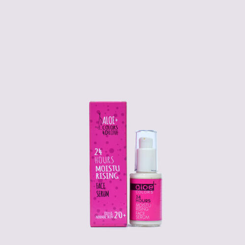 Aloe+ Colors 4Drone 24h Moisturising 20+ Ενυδατικό Serum Προσώπου με Υαλουρονικό Οξύ 30ml