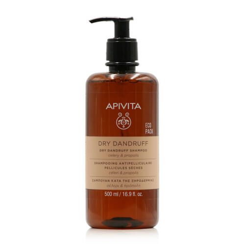 Apivita Celery & Propolis Σαμπουάν κατά της Πιτυρίδας για Ξηρά Μαλλιά 500ml