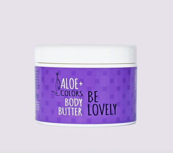 Aloe+ Colors Be Lovely Ενυδατικό Butter Σώματος με Aloe Vera & Άρωμα Καραμέλα για Ξηρές Επιδερμίδες 200ml