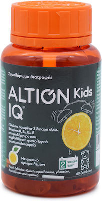 Altion Kids IQ Βιταμίνη Λεμόνι 60 ζελεδάκια