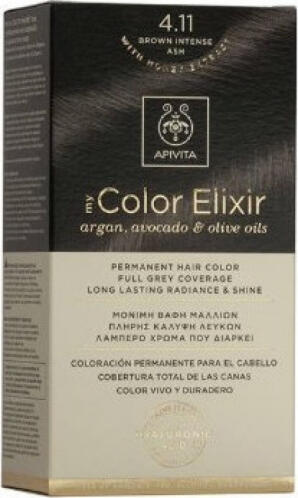 Apivita My Color Elixir 4.11 Καστανό Έντονο Σαντρέ 125ml