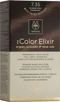 Apivita My Color Elixir 7.35 Ξανθό Μελί Μαονί 125ml
