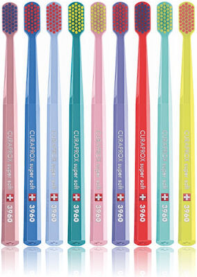 Curaprox Cs 3960 Οδοντόβουρτσα Super Soft σε Διάφορα Χρώματα