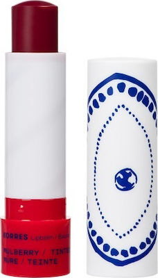 Korres Lip Balm Ενυδατικό Χειλιών με Χρώμα Mulberry Tinted με Κόκκινα Μούρα 4.5g