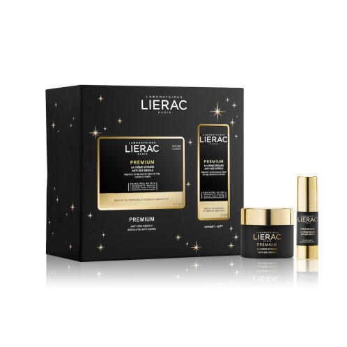 Lierac Premium La Creme Soyese 50ml & Δώρο Regard 15ml Σετ Περιποίησης με Κρέμα Προσώπου για Κανονικές/Μικτές Επιδερμίδες , Ιδανικό για 50+