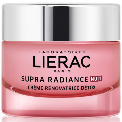 Lierac Supra Radiance Nuit Κρέμα Προσώπου Νυκτός για Ενυδάτωση & Αντιγήρανση με Υαλουρονικό Οξύ 50ml