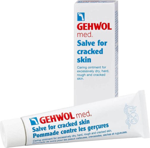 Gehwol Med Salve for Cracked Skin Ενυδατική Κρέμα για Σκασμένες Φτέρνες 125ml