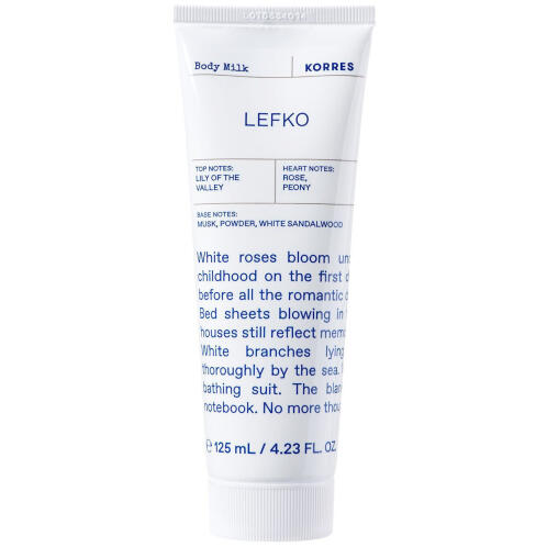 Korres Lefko Ενυδατική Lotion Σώματος 125ml