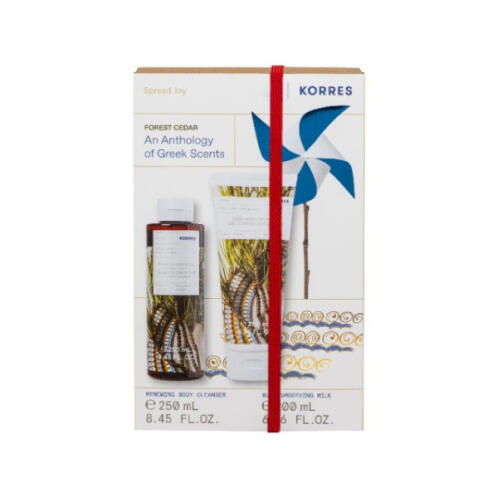 Korres Forest Cedar Αφρόλουτρο Κέδρο 250ml & Ενυδατικό Γαλάκτωμα Σώματος  200ml
