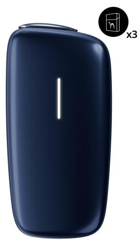 PLOOM X Advanced NAVY BLUE + 3 πακέτα CAMEL STICKS