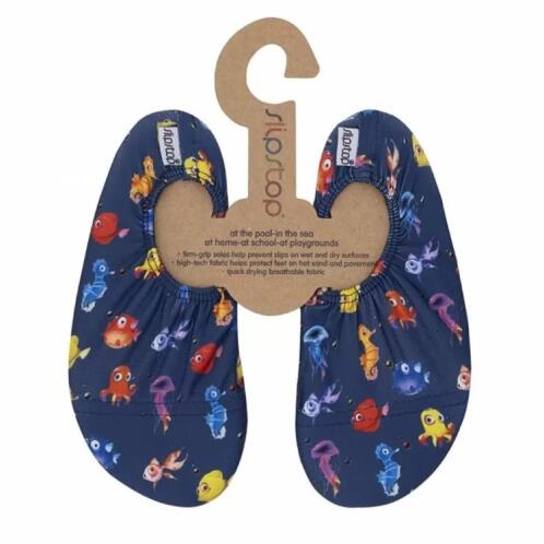 Slipstop Αντιολισθητικές Παντόφλες Under The Sea XS 21-23 Μπλε