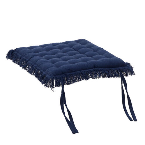 Μαξιλάρι Καρέκλας Υφασμάτινο Μπλε 40x40cm 6-40-807-0019